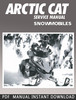 Thumbnail 2001 Arctic Cat Snowmobile Service Repair Manual Download Thumbnail 2001 Arctic Cat Snowmobile Service Repair Manual Download