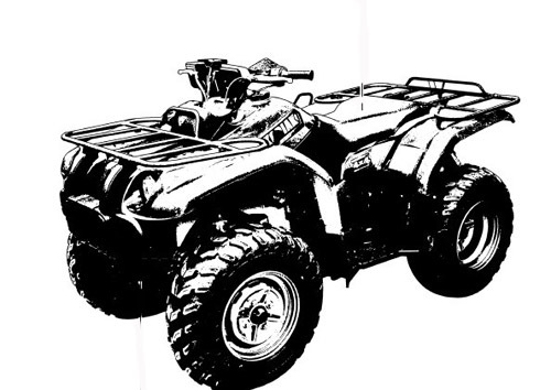 Product picture Yamaha YFM45,YFM450,YFM45FAR,YFM450FAR,YFM45FAS,YFM450FAS,YFM45FAT,YFM450FAT ATV Service Repair Manual Download