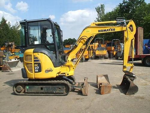Product picture Komatsu PC27MR-2 PC30MR-2 PC35MR-2 PC40MR-2 PC50MR-2 Hydraulic Excavator Service Shop Manual Download