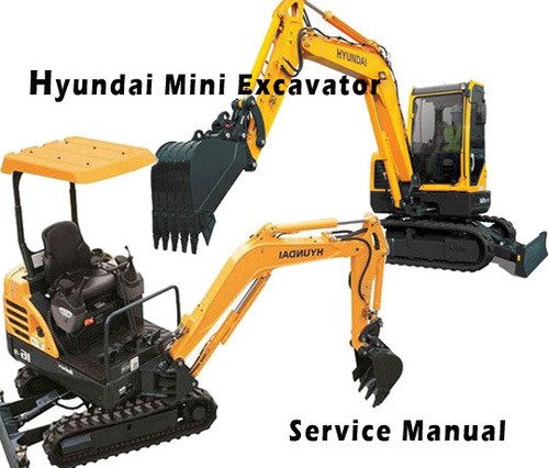 Product picture Hyundai Robex 27Z-9 R27Z-9 Mini Excavator Service Repair Manual Download