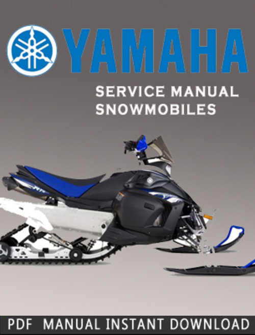Product picture 1997-2000 Yamaha VT500A/600A MM600A/700A VX500XTA VX600XTA/SXA VX700SXA Snowmobile Service Repair Manual Download