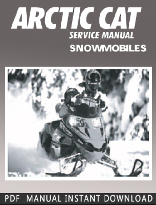 Product picture 2000 Artic Cat Snowmobiles Service Repair Manual Download 