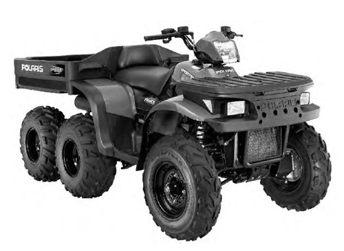 Product picture 2007 Polaris Sportsman 6x6 Service Repair Manual Download