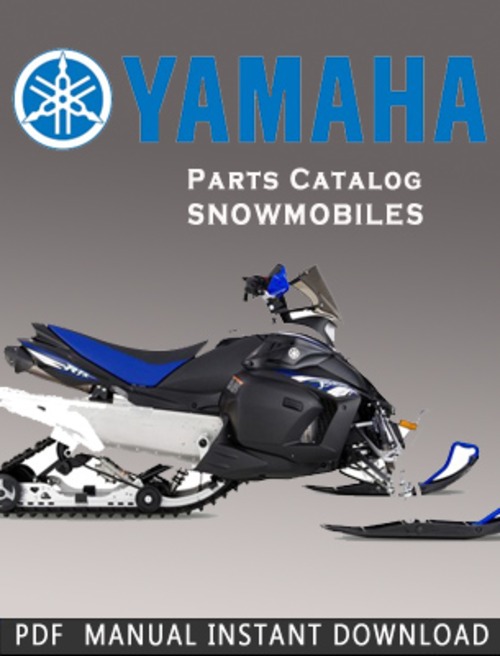 Product picture 2008 Yamaha FX10MTX / FX10MTRX Snowmobile Parts Catalogue