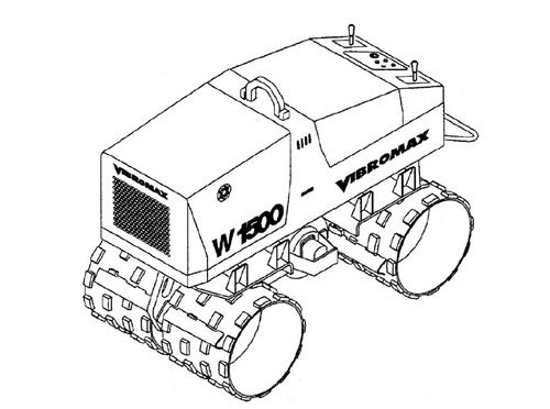 Product picture Vibromax W1500 Trench Roller Service Repair Manual Download