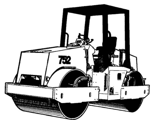 Product picture Vibromax 752 Tandem Drum Roller Service Repair Manual