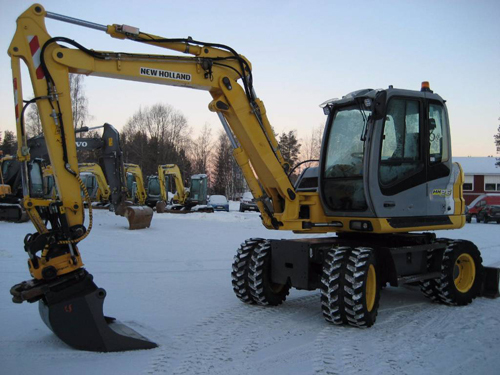 Product picture New Holland MH2.6 MH3.6 Tier3 Midi Wheel Excavators Service Repair Manual Download 