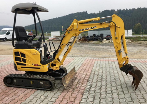 Product picture New Holland E18SR Mini Crawler Excavators Service Repair Workshop Manual Download 