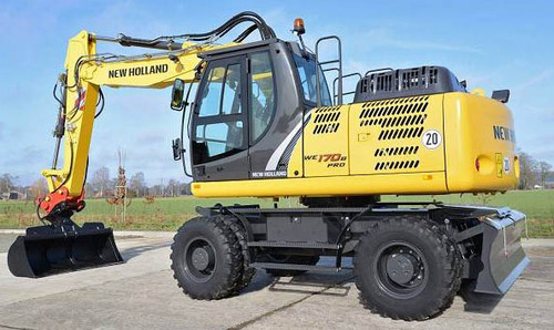 Product picture New Holland WE150 Compact WE170 Compact WE170C Railroad Wheeled Excavators Service Repair Workshop Manual Download 