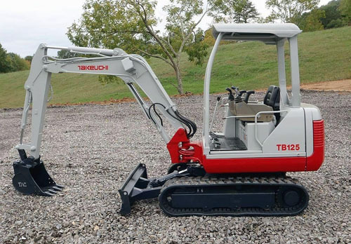 Product picture Takeuchi TB125 TB135 TB145 Compact Excavator Service Repair Workshop Manual Download