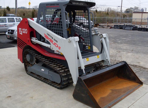Product picture Takeuchi TL120 Crawler Loader Service Repair Workshop Manual Download (S/N: 21200008 & Above) 
