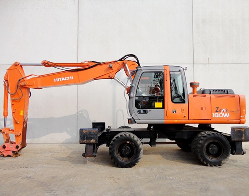 Product picture Hitachi Zaxis 180W Wheeled Excavator Service Repair Manual