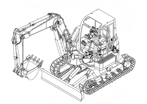 Product picture Takeuchi TB20R/TB23R Compact Excavator Parts Manual DOWNLOAD(12300007 - and up) 