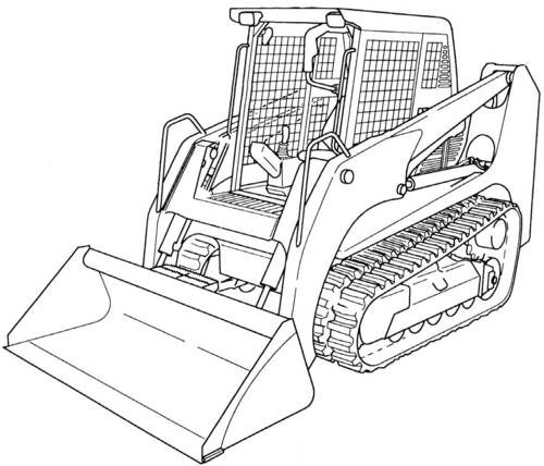 Product picture GEHL CTL85 Compact Track Loader Service Repair Manual Download
