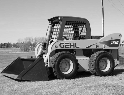 Product picture Gehl SL7810E Skid-Steer Loaders Service Repair Manual Download