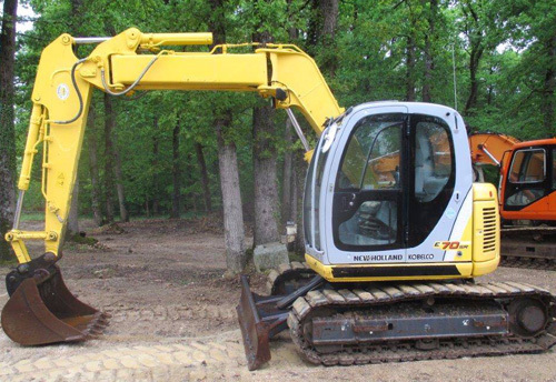 Product picture Fiat Kobelco E70SR Evolution Exavator Service Repair Workshop Manual Download